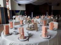 Stuhlhussen (stretch / weiß)